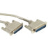 ROLINE 11013590 - Kabel Seriell 25-pol RS-232 Stecker/Stecker 9.0 m - Cable - Digital