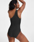 Фото #8 товара Embellished One-Shoulder Underwire One-Piece Swimsuit