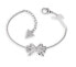 Delicate steel bracelet with zircons A-Bow You JUBB01327JWRH