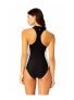 Women's Zip Front One Piece Swimsuit