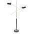 Floor Lamp DKD Home Decor Black Golden Metal 50 W 220 V 120 x 30 x 174 cm