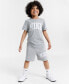 Sportswear Club Little Kids Appliqué Logo Shorts