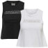 Фото #1 товара HUMMEL Cali Cropped Cotton sleeveless T-shirt 2 units