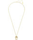 Фото #2 товара Swarovski gold-Tone Crystal Harmonia Pendant Necklace, 31-1/2" + 2" extender