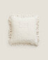 Фото #2 товара Декоративная подушка ZARAHOME "LA CHAMBRE" из шерсти