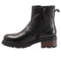 Фото #4 товара Softwalk Novato S2254-001 Womens Black Wide Leather Casual Dress Boots 7