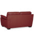 Фото #5 товара Lothan 64" Leather Loveseat, Created for Macy's