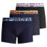 Фото #1 товара Трусы с принтом JACK & JONES Henrik Boxer 3 единицы