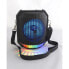 INOVALLEY HP74BTH - 20W Bluetooth Karaoke-Lichtlautsprecher - Mehrfarbiges LED-Licht - USB-Anschluss, UKW-Radio, Mikrofoneingang, Aux-In