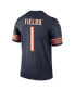 Men's Justin Fields Navy Chicago Bears Legend Jersey