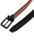 Men's Reversible Faux-Leather Stretch Dress Belt