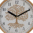 Фото #3 товара Настенное часы Дерево Белый Натуральный Деревянный Стеклянный 22 x 22 x 4,5 cm