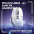Kabellose Gaming-Maus LOGITECH G G502 X LIGHTSPEED LIGHTFORCE Hybrid-Tasten USB-C-Anschluss Wei
