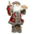 Фото #2 товара Weihnachtsmann Deko-Figur 37cm rot/grau