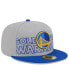 Men's Gray, Royal Golden State Warriors 2023 NBA Draft Two-Tone 59FIFTY Fitted Hat