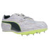 Фото #2 товара Puma Evospeed Long Jump 9 Track Mens White Sneakers Athletic Shoes 376317-01