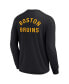 ფოტო #2 პროდუქტის Men's and Women's Black Boston Bruins Super Soft Long Sleeve T-shirt