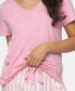 ფოტო #6 პროდუქტის Women's Mirielle 2 Pc. Short Sleeve Pajama Set