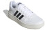 Кеды adidas neo EG3970 Кроссовки бело-черные 男女同款 - Белые кроссовки adidas neo EG3970 42 - фото #2