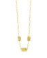 Sterling Forever silver-Tone or Gold-Tone Statement Haydee Necklace