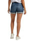 ფოტო #2 პროდუქტის Women's Alex Mid Rise 5" Rolled Hem Boyfriend Shorts