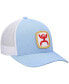 ფოტო #2 პროდუქტის Men's Light Blue, White Zenith Trucker Snapback Hat