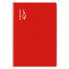 Notebook ESCOLOFI 10 Units Red A4 50 Sheets