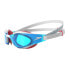 Фото #3 товара Очки для плавания Speedo Fastskin Hyper Elite в аква-синем/светофорно-красном design