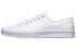 Кеды Converse Jack Purcell Shiny Leather белые 低跟男女板鞋 (168135C) 37 - фото #1