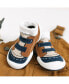 Infant Boys Breathable Washable Non-Slip Sock Shoes Walker - Brown