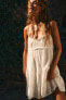 Фото #1 товара Короткое ярусное платье с воланами ZARA