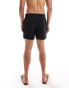 River Island swim trunks in black