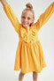 Фото #13 товара Платье Defacto Kız Çocuk Waffle