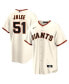 Men's Jung Hoo Lee Cream San Francisco Giants Home Replica Player Jersey Бежевый, M - фото #1