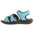 Фото #5 товара Propet Travelactiv Adventure Strappy Womens Blue Casual Sandals WST043PTL