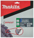 Makita E-06987 - Cutting disc - Flat centre - Makita - 21.6 cm - 2 mm - Metallic