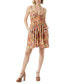 ფოტო #1 პროდუქტის Women's Alana Woven Cotton Halter Dress