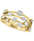 EFFY® Diamond Multi-Shape Scatter Ring (3/4 ct. t.w.) in 14k Gold