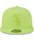 Фото #3 товара Men's Neon Green Chicago White Sox Spring Color Basic 9FIFTY Snapback Hat