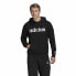 Фото #8 товара Толстовка с капюшоном мужская Adidas French Terry Linear Logo Чёрный