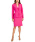 Petite Two-Button Jacket & Pencil Skirt Suit