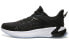 Peak Black Running Shoes E03617H with Low Top and Cushioning