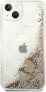 Фото #3 товара Guess Etui Guess do iPhone 14 Plus 6,7" złoty/gold hardcase Glitter Charms