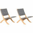 Фото #1 товара Садовое кресло Beau Rivage Серый 75 x 73 x 60 cm Складной 2 штук