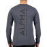 ფოტო #2 პროდუქტის ALPHA INDUSTRIES Back Print Heavy long sleeve T-shirt