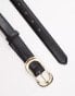 Фото #2 товара Mango oval belt in black