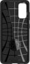 Фото #4 товара Чехол для смартфона Spigen Liquid Air Galaxy S20 Матовый Черный универсальный