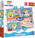 Фото #1 товара Trefl Puzzle 4w1 12,15,20,24el Rodzina Rekinów Baby Shark 34378 Trefl p8