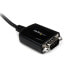 Фото #4 товара Адаптер USB к серийному порту RS232 с удержанием COM Startech.com - черный 1 фут - CE - FCC - Mac OS X 13.0 Ventura - 70 г - 1 шт - 145 мм