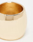 Фото #2 товара ASOS DESIGN ring with wide band design in gold tone